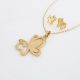 JUEGO  CANDENA ARETES