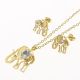 JUEGO  CANDENA ARETES