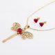 JUEGO  CANDENA ARETES
