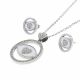 JUEGO CADENA DIJE ARETES