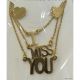 JUEGO  CADENA ARETES