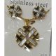 JUEGO  CADENA ARETES