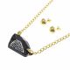 JUEGO  CANDENA ARETES