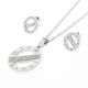 JUEGO CADENA DIJE ARETES