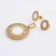 JUEGO CADENA DIJE ARETES
