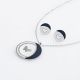 JUEGO CADENA DIJE ARETES