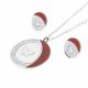 JUEGO CADENA DIJE ARETES