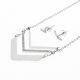 JUEGO CADENA DIJE ARETES