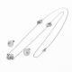 JUEGO  CADENA ARETES