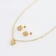 JUEGO CADENA DIJE ARETES