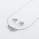 JUEGO CADENA DIJE ARETES