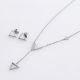 JUEGO  CADENA ARETES PULSERA