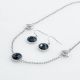 JUEGO  CADENA ARETES PULSERA