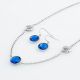JUEGO  CADENA ARETES PULSERA