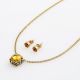 JUEGO  CADENA ARETES PULSERA