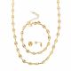 JUEGO (ARETES/CADENA/PULSERA)