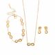 JUEGO (ARETES/CADENA/PULSERA)