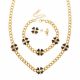 JUEGO (ARETES/CADENA/PULSERA)