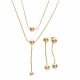 JUEGO (CADENA/ARETES)