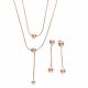 JUEGO (CADENA/ARETES)