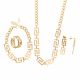 JUEGO (ARETES/CADENA/PULSERA/ANILLO)
