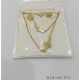 JUEGO  CANDENA ARETES
