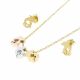 JUEGO  CADENA ARETES