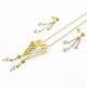 JUEGO  CANDENA ARETES