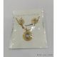 JUEGO  CANDENA ARETES