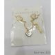 JUEGO  CANDENA ARETES
