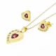 JUEGO  CANDENA ARETES