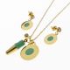 JUEGO  CANDENA ARETES