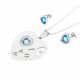 JUEGO  CANDENA ARETES