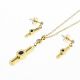 JUEGO  CANDENA ARETES