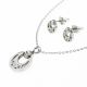 JUEGO  CANDENA ARETES