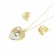 JUEGO  CANDENA ARETES