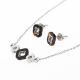 JUEGO  CANDENA ARETES