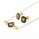 JUEGO  CANDENA ARETES