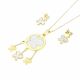 JUEGO  CANDENA ARETES