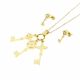 JUEGO  CANDENA ARETES
