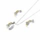 JUEGO  CANDENA ARETES