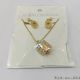 JUEGO  CANDENA ARETES