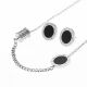 JUEGO  CANDENA ARETES