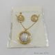 JUEGO  CANDENA ARETES
