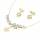 JUEGO  CANDENA ARETES