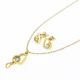 JUEGO  CANDENA ARETES