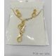 JUEGO  CANDENA ARETES