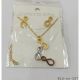 JUEGO  CANDENA ARETES