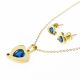 JUEGO  CANDENA ARETES