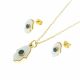 JUEGO  CANDENA ARETES